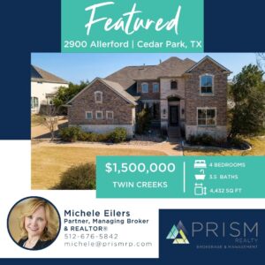 2900 Allerford Ct Cedar Park TX Michele Eilers Prism Realty