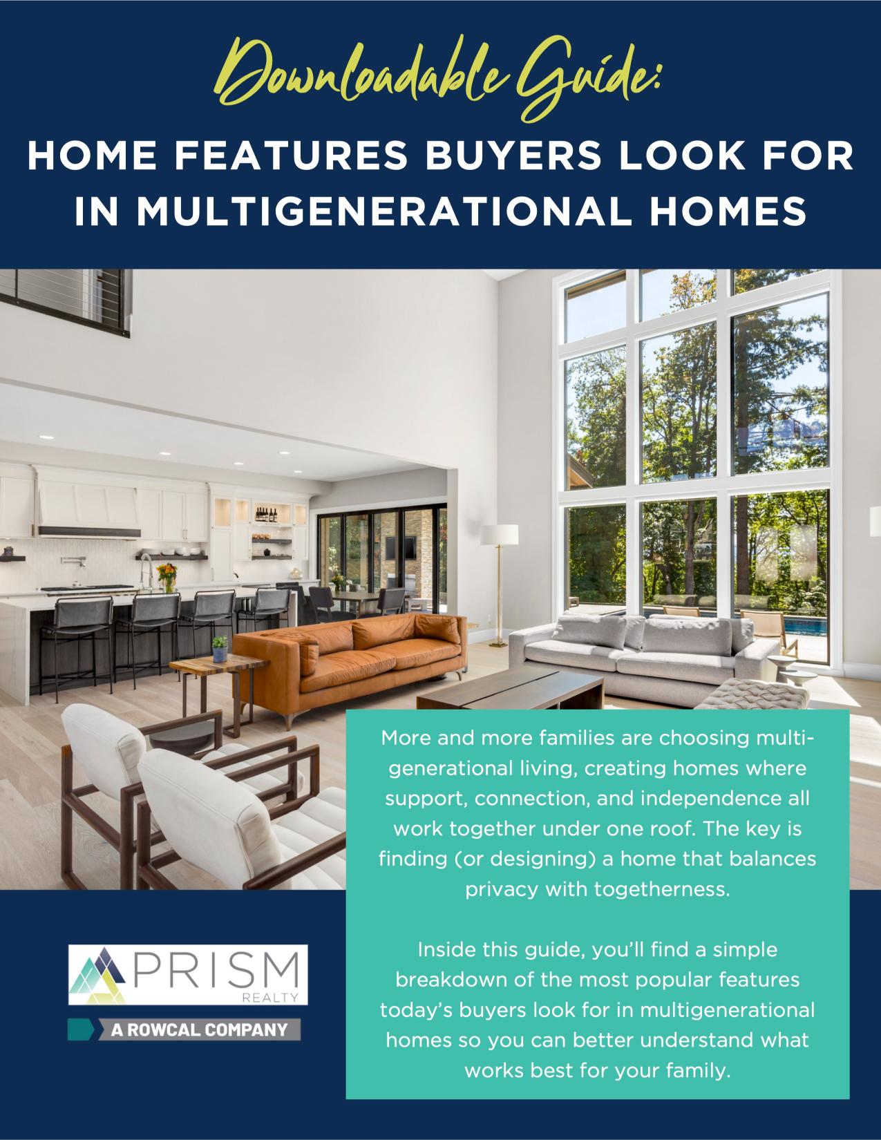 free guide home features buyers look for in multigenerational homes prism realty michele eilers